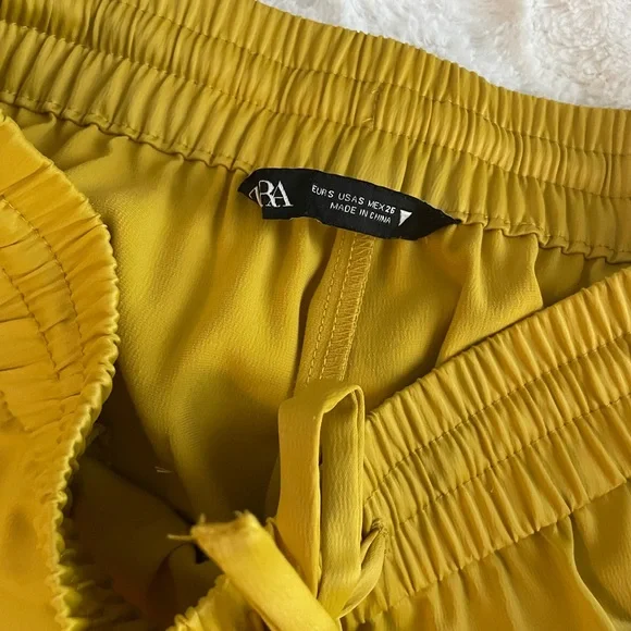 Zara Satin Trousers - Picture 7 of 9